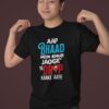 aap bhaad me black tshirt1