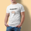 ‘Baal Ganesha’ Morya Baal Ganesha White T-Shirt aawaaz niche white tshirt m4