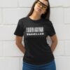 Journey of a thousand miles – Statement Black T-shirt apparel 782 (19)