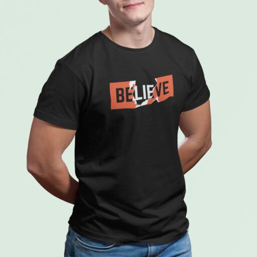 Believe / Lie – Black T Shirt believe lie black tshirt4