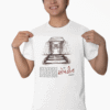 Stay Wild – Black T-shirt bella canvas t shirt mockup of a cheerful man posing against a studio background m40247