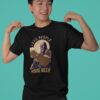 Mahadev – Mrityunjay Mantra – Navy Blue Printed T-Shirt – Spiritual Sanskrit Graphic Tee less people more beer thanos black1