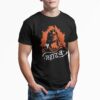 Lord Shiva Black T-Shirt for Men – Mahadev Trishul Blue Silhouette Design | Mahashivratri Special shiva black orange mahadev black tshirt 4
