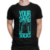 I Ride So I Don’t Choke People – Biker Navy T-shirt your swag sucks funny statement tshirt black 1